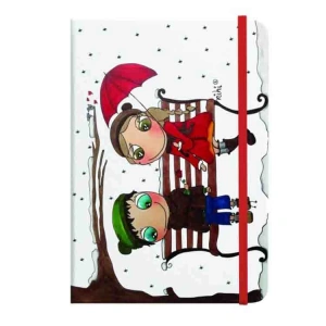 DEFFTER NİHİ LASTİKLİ 21X14.5 / BANKIMIZ SERT KAPAK ÇİZGİSİZ DEFTER 96YP