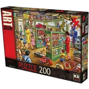 KS GAMES 24003 TOY SHOP 48x34cm YAPBOZ/PUZZLE 200 PARÇA