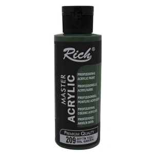 RİCH AKR-120-209 AKRİLİK BOYA 120 CC ZEYTİN YEŞİLİ