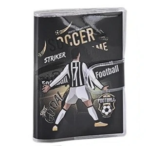 MİKRO NT-108 SPORT BOYS PVC KAPAKLI CIRTLI ÇİZGİLİ NOT DEFTERİ