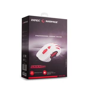 RAMPAGE SMX-R3 USB BEYAZ MAKROLU OYUNCU MOUSE