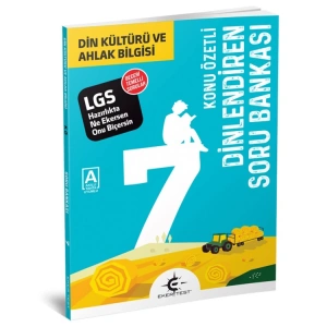 EKER TEST 7. SINIF DİN KÜLTÜRÜ VE AHLAK BİLGİSİ DİNLENDİREN KONU ÖZETLİ SORU BANKASI