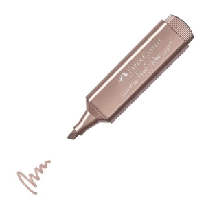 FABER CASTELL  FOSFORLU KALEM METALİK ROSE 1546
