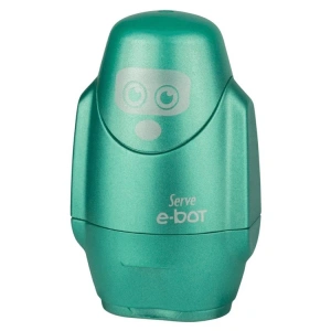 SERVE E-BOT SİLGİLİ KALEMTRAŞ METALİK YEŞİL