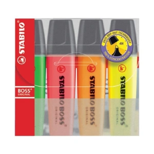STABILO BOSS FOSFORLU KALEM 4LÜ PAKET 70/4