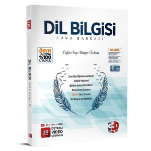 3D DİL BİLGİSİ TAMAMI ÇÖZÜMLÜ SORU BANKASI