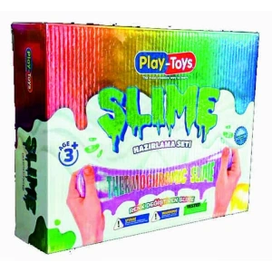 PLAY TOYS 4263 KENDİN YAP RENK DEĞİŞTİREN SLIME HAZIRLAMA SETİ 3+