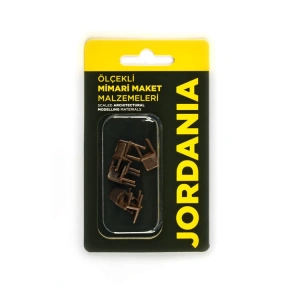 JORDANIA MAKET JE07-E3052 SANDALYE KAHVERENGİ 1/050
