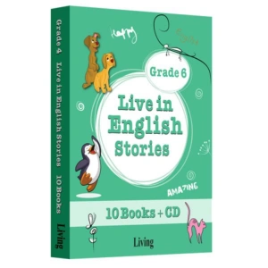 LİVE İN ENGLİSH STORİES GRADE 6 - 10 BOOKS-CD