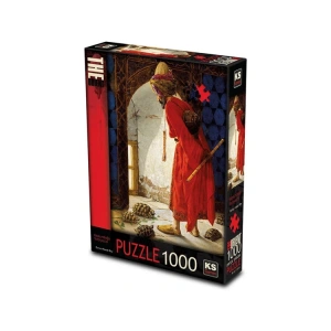 KS GAMES 20733 THE TORTOISE TRAINER 48x68cm YAPBOZ/PUZZLE 1000 PARÇA