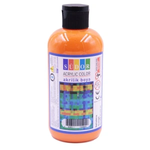 SÜDOR SD1008-03 AKRİLİK BOYA 250 ML TURUNCU