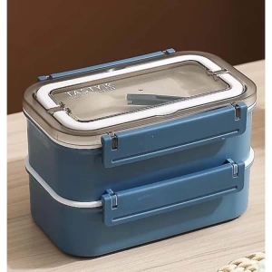 VAGONLİFE ÇELİK YEMEK KABI BÖLMELİ 1600 ML - LUNCH BOX  XC-494