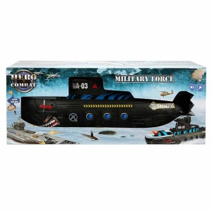 HERO COMBAT 1828 -113A KUTULU SESLİ VE IŞIKLI KÖPEKBALIĞI ŞEKİLLİ DENİZALTI