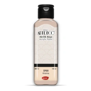 ARTDECO AKRİLİK BOYA 140 ML. KREMA - 3703