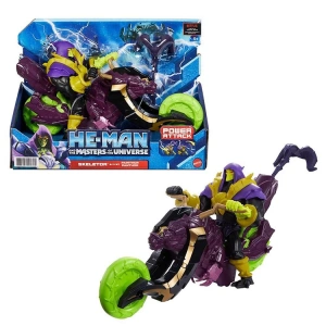 MATTEL HBL74/HBL76 MOTU MASTERS OF THE UNIVERSE POWER ATTACK SKELETOR& PANTHOR