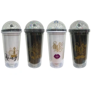 HUN 6-29 IŞIKLI PİPETLİ BARDAK