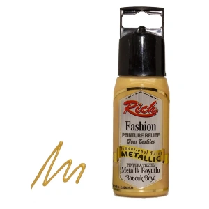 RİCH BBM-060-900 AKRİLİK BONCUK BOYA 060 CC METALİK ALTIN