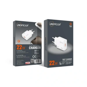 APRİCOT APC-U422  22W BEYAZ HIZLI ŞARJ ADAPTÖRÜ