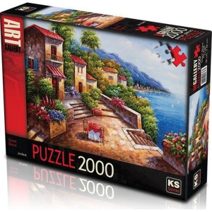 KS GAMES 11347 SILENT SHORE 96x68cm. YAPBOZ/PUZZLE 2000 PARÇA