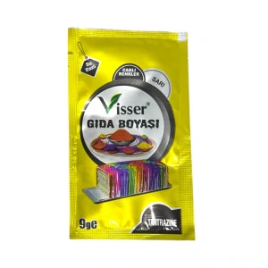 VİSSER GIDA BOYASI TOZ 9GR. SARI