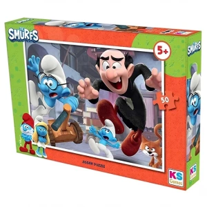 KS GAMES SMR 709 THE SMURFS 48x34cm PUZZLE/YAPBOZ 50Lİ  5+