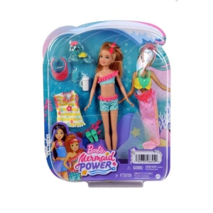 MATTEL HHG54/HHG56 BARBIE MERMAID POWER BARBIENİN KIZ KARDEŞLERİ DENİZ KIZI OLUYOR OYUN SETİ