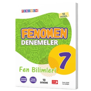 FENOMEN 7. SINIF FEN BİLİMLERİ DENEMELERİ 10 DENEME