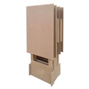 TEKNOPOİNT AHŞAP SP7 4LÜ DİKDÖRTGEN SEHPA