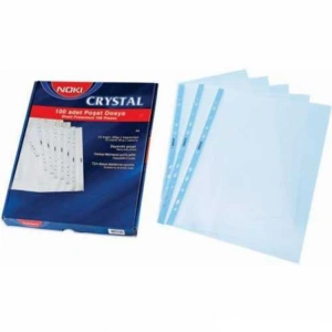 NOKI CRİSTAL SERT POŞET DOSYA 100 LÜ
