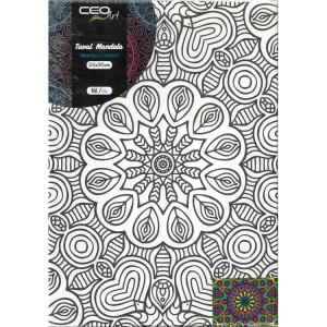 CEOART  25X35 MANDALA CANVAS TUVAL CEO-MT0002 MODEL2 ( NİL)