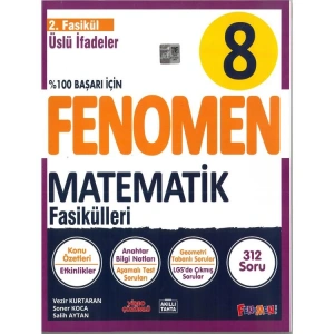 FENOMEN 8. SINIF MATEMATİK 2. FASİKÜL - ÜSLÜ İFADELER