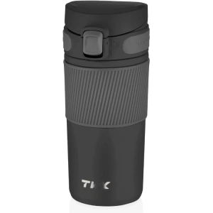 VAGONLİFE  T2001 TKK ÇELİK TERMOS SÜZGEÇLİ MUG 450 ML SİYAH