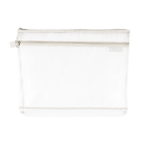 FABER CASTELL A4 ÇİFT CEP MESH DOSYA GRİ