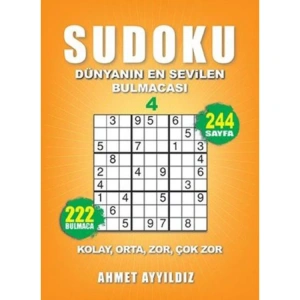 SUDOKU DÜNYANIN EN SEVİLEN BULMACASI - 4