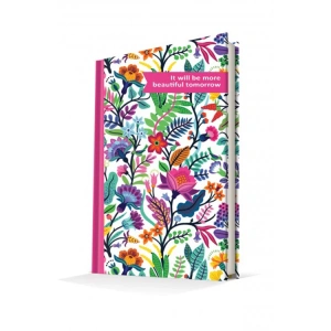 DEFFTER SPRING 2021 / BEAUTIFUL TOMORROW 14X20 SERT KAPAK ÇİZGİLİ DEFTER 96 YP