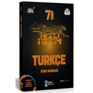 İSEM 7. SINIF HIZLI TÜRKÇE SORU BANKASI