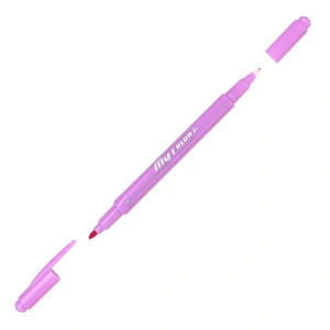 MY COLOR 2 ÇİFT UÇLU KEÇELİ KALEM LİLA
