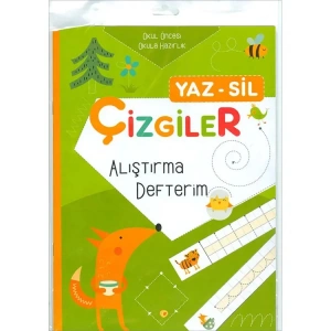 ÇİZGİLER YAZ-SİL ALIŞTIRMA DEFTERİM