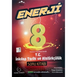 PALME 8. SINIF ENERJİ İNKILAP TARİHİ SORU KİTABI