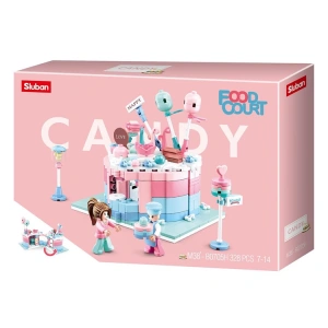 SLUBAN B0705H FOOD COURT TATLI DÜKKANI LEGO 328 PARÇA