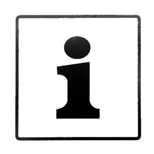 EKSTRAFİX 214 YÖNLENDİRME/UYARI LEVHASI 12x12cm DANIŞMA