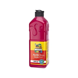 NOVA COLOR NC-382 AKRİLİK BOYA 500gr. KIRMIZI