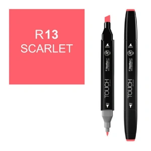 TOUCH TWIN R13 ÇİFT UÇLU MARKER SCARLET