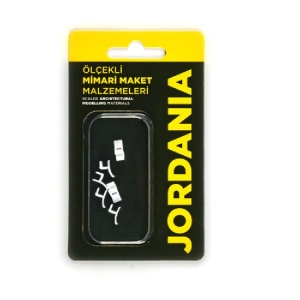 JORDANIA MAKET JE07-E3100 SANDALYE BEYAZ 1/100