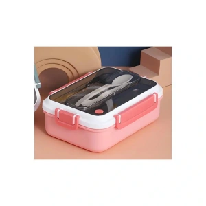 VAGONLİFE PASLANMAZ ÇELİK ÜÇ BÖLMELİ YEMEK KABI - LUNCH BOX VGN 528 1000 ML