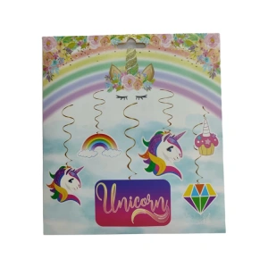 TEKNOPOİNT UNICORN FİGÜRLÜ SARKIT SÜS 6LI