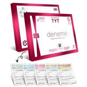 ÜÇDÖRTBEŞ TYT TÜM DERSLER 5Lİ PAKET DENEME