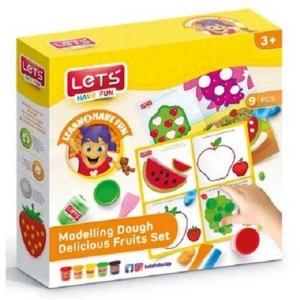 LETS OYUN HAMURU MATLI LEZZETLİ MEYVELER SETİ 9 PARÇA  L9009