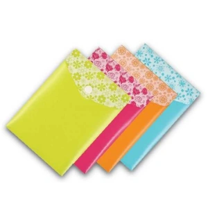 COMIX A1870  A6 DESENLİ ÇITÇITLI DOSYA EVRAK ZARFI