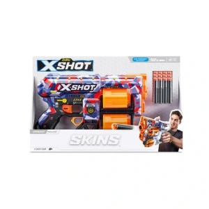 SUNMAN ZURU 36517Q X-SHOT DREAD SÜNGER ATAN SİLAH 12 MERMİ